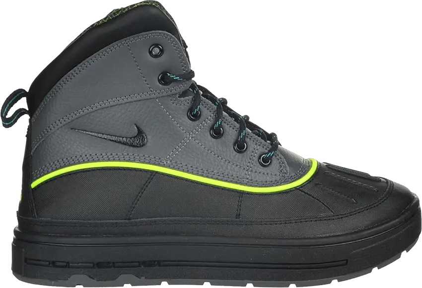 Nike Woodside 2 High GS &#039;Black Grey Volt&#039;