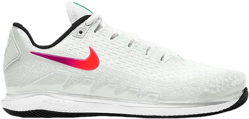  Nike Wmns Air Zoom Vapor X Knit &#039;Summit White Electro Green&#039;