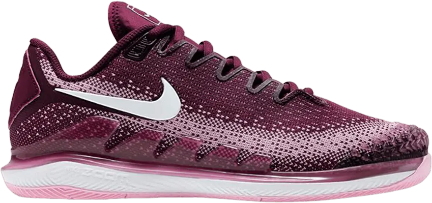  Nike Wmns Air Zoom Vapor X Knit &#039;Bordeaux&#039;