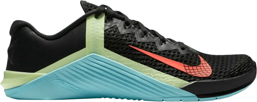  Nike Wmns Metcon 6 &#039;Black Glacier Ice&#039;