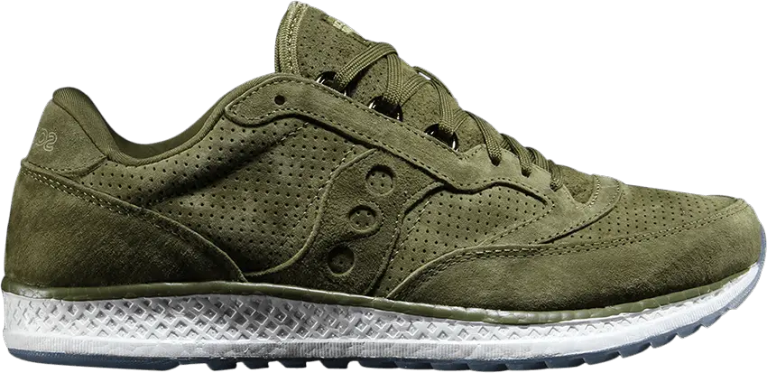  Saucony Freedom Runner Suede Olive