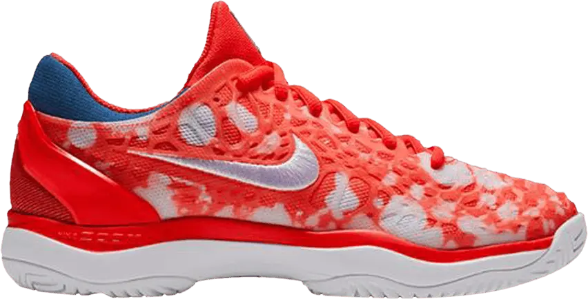  Nike Wmns Air Zoom Cage 3 Premium &#039;Bright Crimson&#039;
