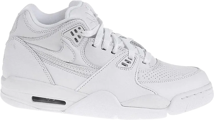  Nike Air Flight 89 &#039;Triple White&#039;