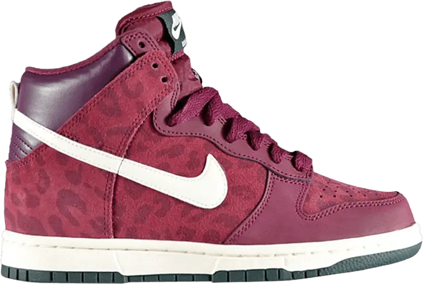  Nike Wmns Dunk High 6.0 &#039;Bordeaux Leopard&#039;