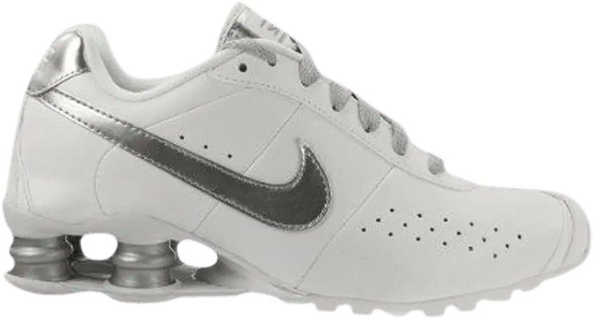  Nike Wmns Shox Classic 2 &#039;White Metallic Silver&#039;