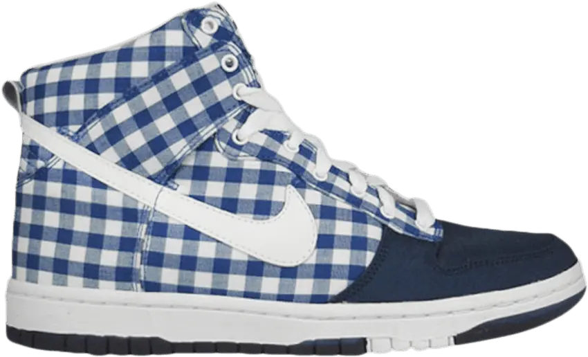  Nike Wmns Dunk High Skinny &#039;Blue Plaid&#039;