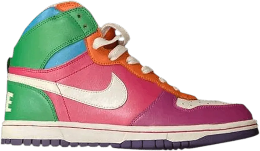  Wmns Big Nike High &#039;Vivid Pink Multi&#039;