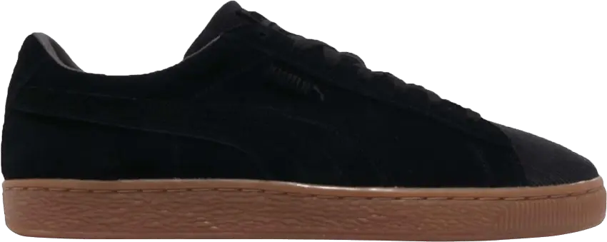  Puma Suede Classic Pincord &#039;Black Gum&#039;