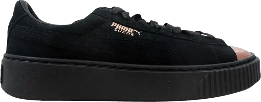  Puma Suede Platform Rose Gold  (Women&#039;s)