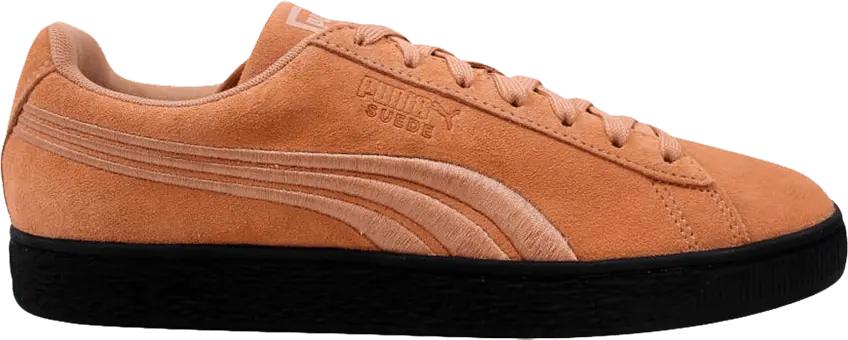  Puma Wmns Suede Classic Badge Flip &#039;Muted Clay Black&#039;
