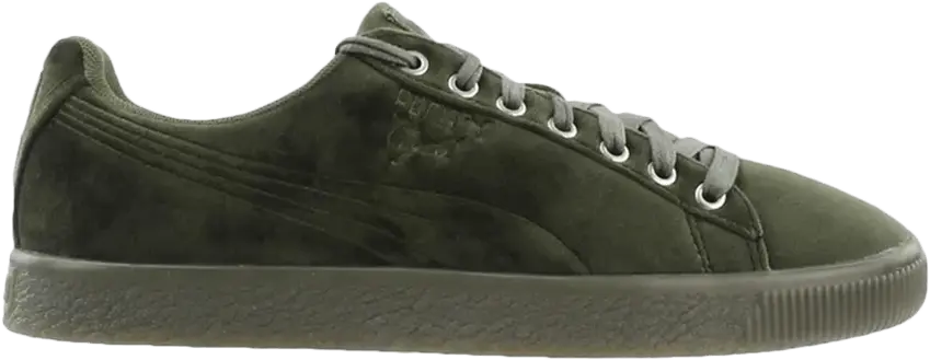  Puma Clyde Velour Ice &#039;Olive Night&#039;
