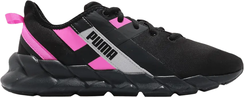  Puma Wmns Weave XT Twin &#039;Black Luminous Pink&#039;