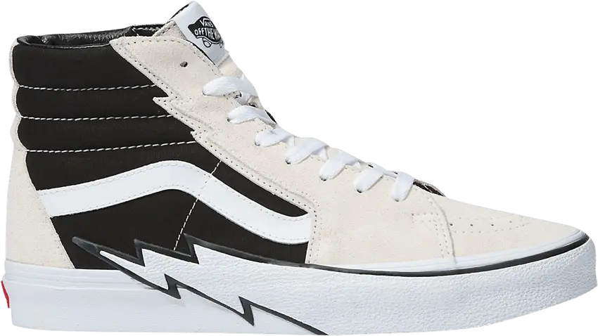  Vans Sk8-Hi &#039;Bolt - Antique White Black&#039;