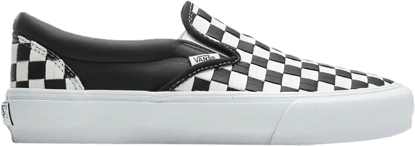  Vans Classic Slip-On VLT LX &#039;Woven Checker - Black White&#039;