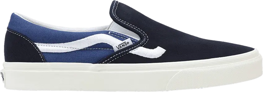  Vans Classic Slip-On &#039;Sidestripe Navy&#039;