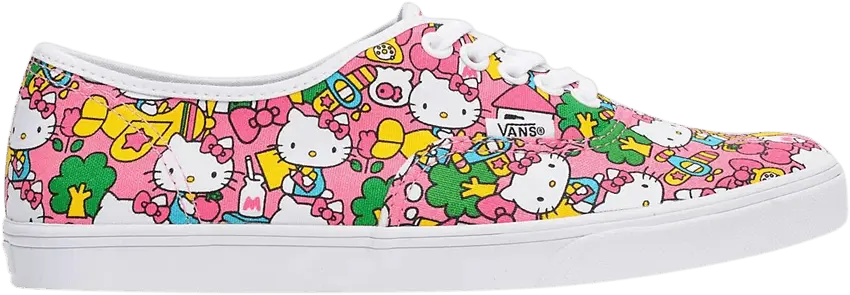  Vans Hello Kitty x Authentic Lo Pro &#039;Black Pink&#039;