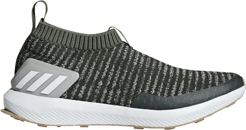  Adidas RapidaRun Laceless Knit J &#039;Base Green&#039;