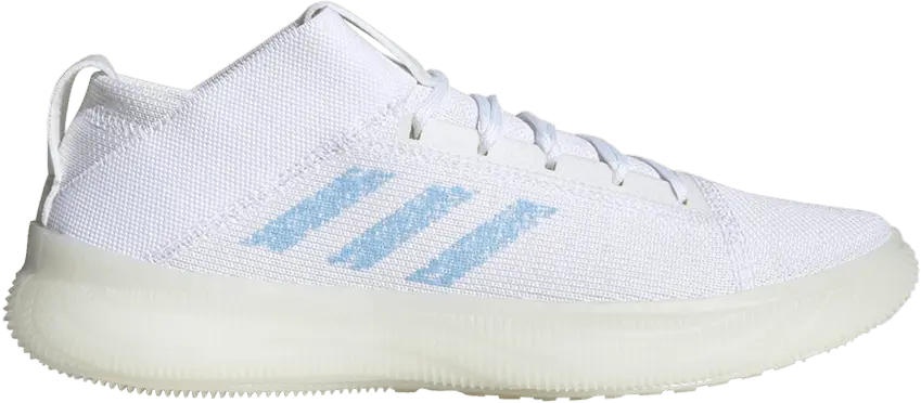  Adidas Wmns PureBoost Trainer &#039;White Glow Blue&#039;