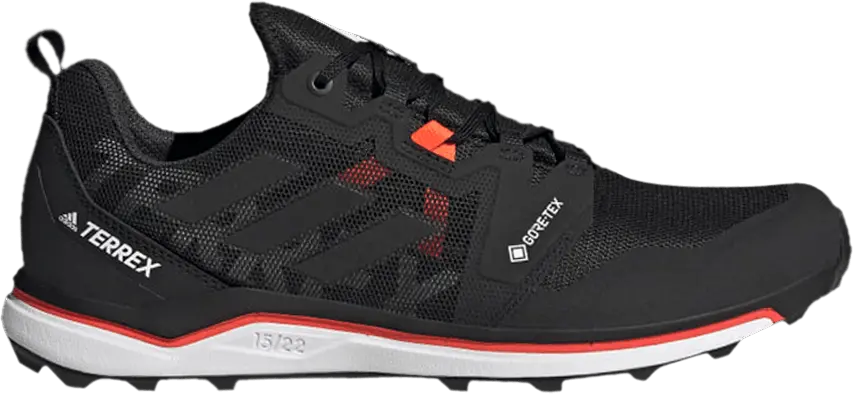  Adidas Terrex Agravic GTX &#039;Core Black Solar Red&#039;