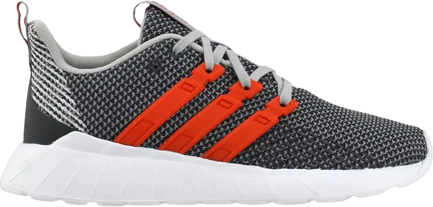 Adidas Questar Flow K &#039;Grey Orange&#039;