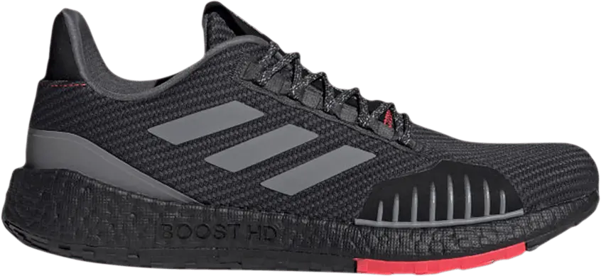  Adidas PureBoost HD Winter &#039;Grey Shock Red&#039;