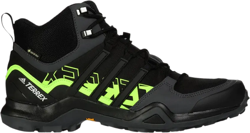  Adidas Terrex Swift R2 Mid GTX &#039;Black Signal Green&#039;
