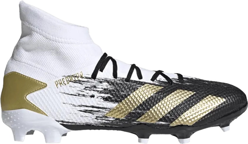  Adidas adidas Predator Mutator 20.3 FG White Gold Metallic