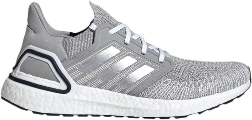  Adidas UltraBoost 20 &#039;Grey Heather Silver&#039;