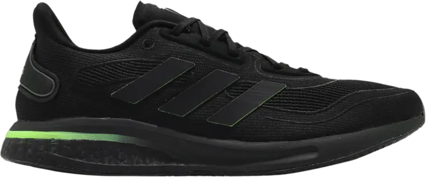  Adidas Supernova &#039;Black Signal Green&#039;