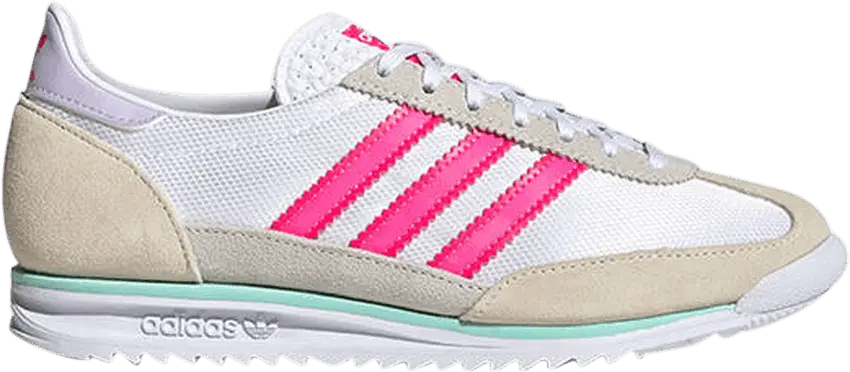 Adidas Wmns SL72 &#039;White Solar Pink&#039;