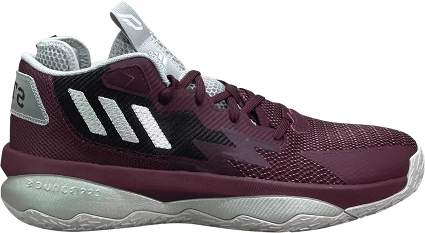  Adidas Dame 8 &#039;Mississippi State Bulldogs&#039;