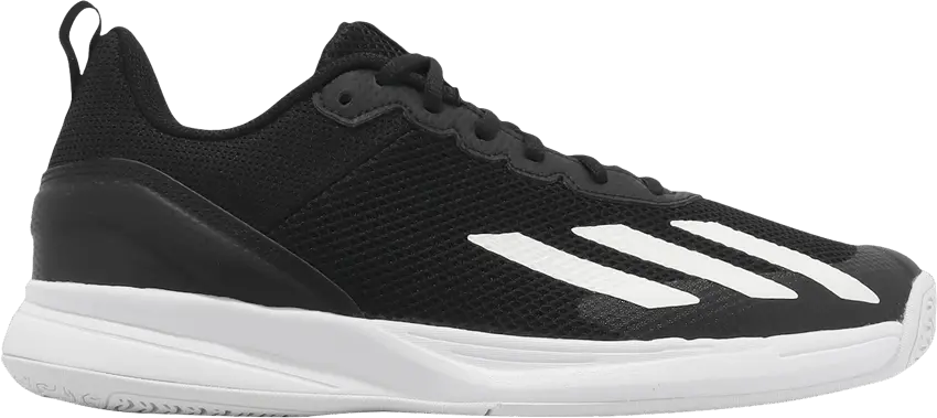  Adidas CourtFlash Speed &#039;Black White Silver&#039;