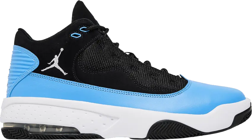  Jordan Max Aura 2 &#039;Black University Blue&#039; Sample