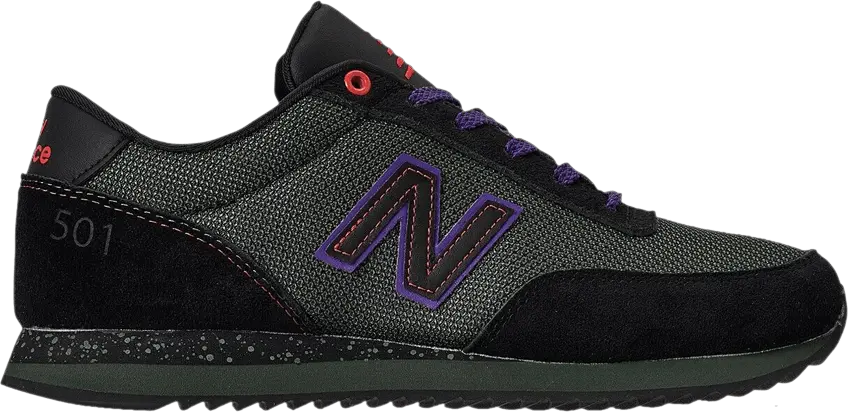  New Balance 501 &#039;Black Grey Purple&#039;