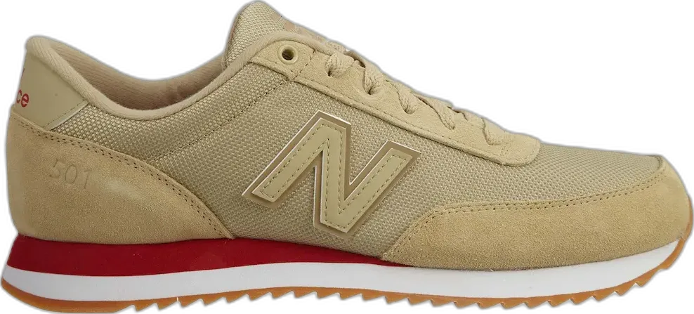  New Balance 501 Tan Red