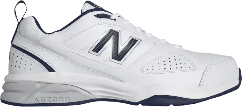  New Balance 623v3 2E Wide &#039;White Navy&#039;