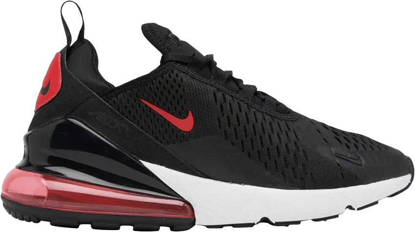  Nike Air Max 270 GS &#039;Black Light Crimson&#039;