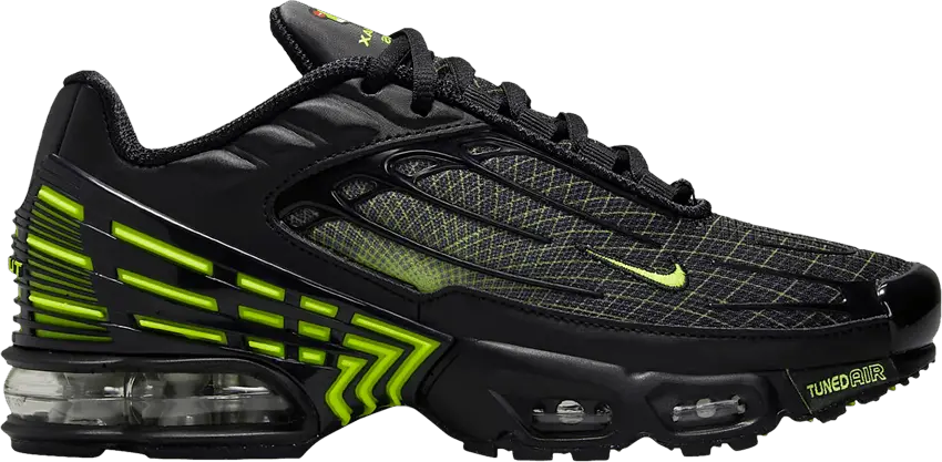 Nike Air Max Plus 3 GS &#039;Spirograph - Volt&#039;