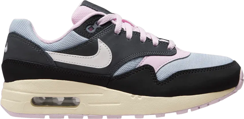  Nike Air Max 1 GS &#039;Anthracite Pink Foam&#039;