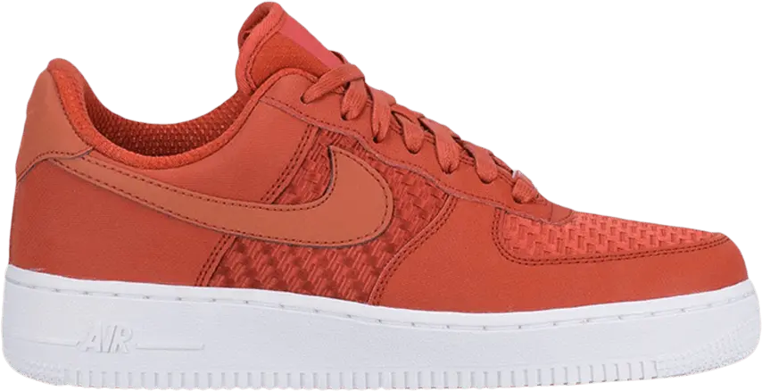  Nike Wmns Air Force 1 &#039;07 &#039;Woven Dragon Red&#039; Sample