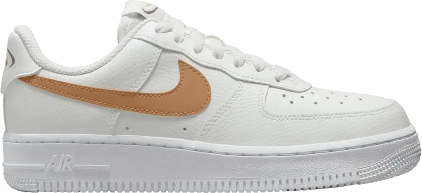  Nike Wmns Air Force 1 Low &#039;White Amber Brown&#039;