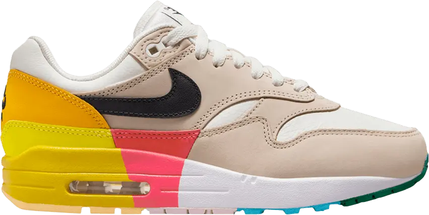  Nike Air Max 1 Khaki Multi-Color (Women&#039;s)