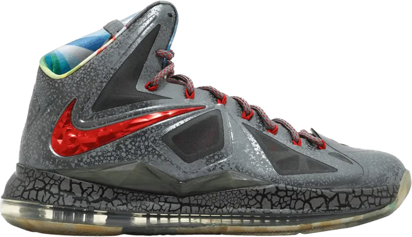  Nike LeBron 10 &#039;Chrome Prism&#039; Sample