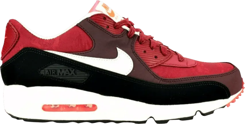  Nike Air Max 90 Premium &#039;Team Red Mortar&#039;