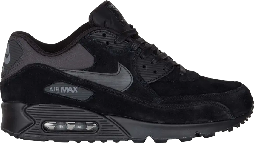  Nike Air Max 90 Premium &#039;Black Dark Charcoal&#039;