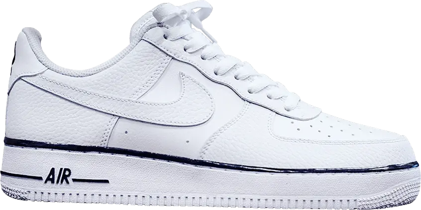  Nike Air Force 1 &#039;07 &#039;White Outline&#039;