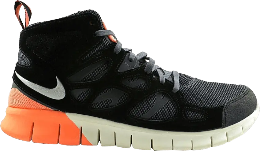  Nike Free Run 2 Sneakerboot &#039;Black Metallic Silver&#039;