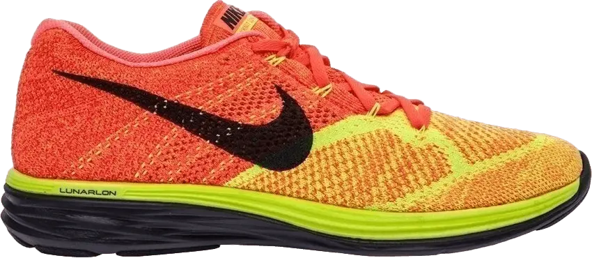 Nike Flyknit Lunar 3 &#039;Hot Lava&#039;