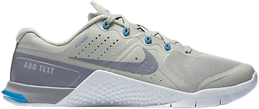  Nike Metcon 2 AMP &#039;Pale Grey Blue Glow&#039;