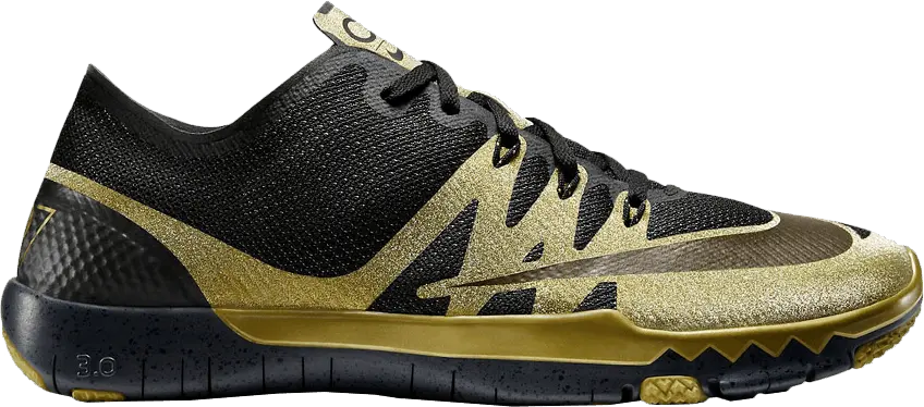 Nike Free Trainer 3.0 V3 CR7 [Black/Black-Gold]